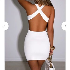 Babyboo Raya white dress NWT